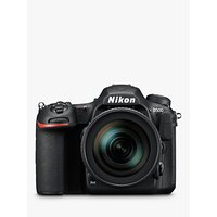 Nikon DX D500 Digital SLR Camera With 16-80mm VR Lens, 4K Ultra HD, 20.9MP, Wi-Fi/Bluetooth/NFC, 3.2 Tiltable Touch Screen, Black