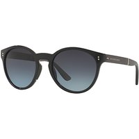 Burberry BE4221 Polarised Round Sunglasses, Black