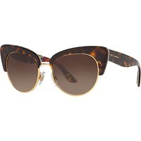 Dolce & Gabbana DG4277 Cat's Eye Half Frame Sunglasses