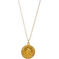 Dogeared St Christopher Reminder Pendant Necklace, Gold