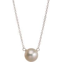 Dogeared Large Freshwater Potato Pearl Bridesmaid Reminder Necklace, Silver