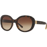 Burberry BE4218 Gradient Oval Sunglasses