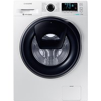 Samsung AddWash WW90K6410QW/EU Washing Machine, 9kg Load, A+++ Energy Rating, 1400rpm Spin, White