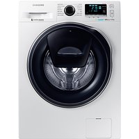 Samsung AddWash WW90K6610QW/EU Washing Machine, 9kg Load, A+++ Energy Rating, 1600rpm Spin, White