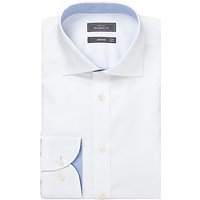 John Lewis Royal Oxford Tailored Fit Shirt, White