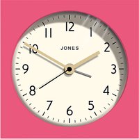 Jones Zeus Alarm Clock, Pink