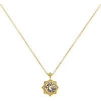 Cachet Becka Swarovski Crystal Pendant Necklace, Gold