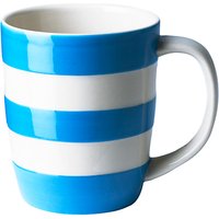 Cornishware Mug, Blue/White, 340ml