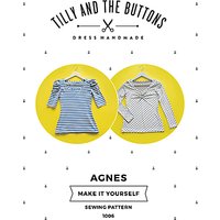 Tilly And The Buttons Agnes Jersey Top Sewing Pattern