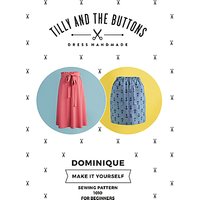 Tilly And The Buttons Dominique Skirt Sewing Pattern