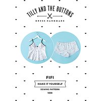 Tilly And The Buttons Fifi Pyjamas Sewing Pattern