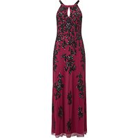 Phase Eight Collection 8 Rochelle Embellished Dress, Raspberry