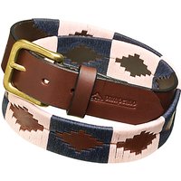 Pampeano Leather Polo Belt, Hermoso