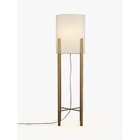 Design Project By John Lewis No.031 Oval Shade Floor Lamp, Oak