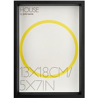 House By John Lewis Matt Aluminium Photo Frame, 5 X 7