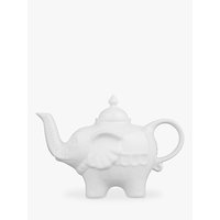 Bia Elephant Teapot, White