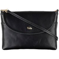 Tula Smooth Originals Leather Across Body Bag, Black