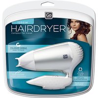 Go Travel Compact 1200W Hairdryer