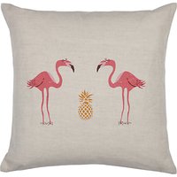 Fenella Smith Flamingo And Pineapple Cushion