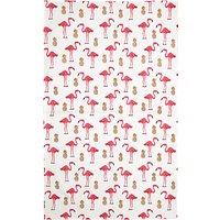 Fenella Smith Flamingo And Pineapple Tea Towel