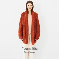 Debbie Bliss Roma Weave Knitting Pattern Booklet
