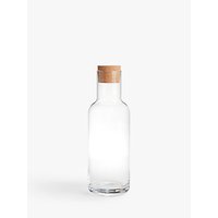 John Lewis Sublime Carafe With Cork, Clear, 1L