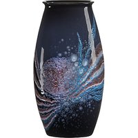 Poole Pottery Celestial Manhattan Vase, H36cm, Grey/ Blue