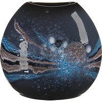 Poole Pottery Celestial Purse Vase, H20cm, Grey/ Blue