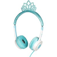 ZAGG Ifrogz Little Rockerz Children's Volume Limiting On-Ear Headphones, Aqua Tiara