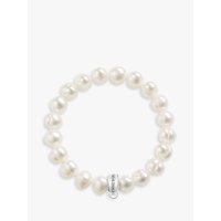 Thomas Sabo Charm Club Pearl Bracelet, White