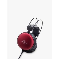 Audio-Technica ATH-A1000Z Art Monitor Closed-Back Dynamic Over-Ear Headphones, Red