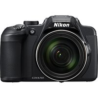 Nikon COOLPIX B700 Bridge Camera, 20.3MP, 4K UHD, 60x Optical Zoom, Wi-Fi, Bluetooth, 3 Vari-Angle LCD Screen, Black