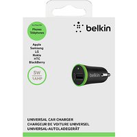 Belkin Single USB Micro Car Charger, Black