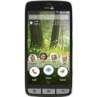 Doro Liberto 825 Smartphone, Android, 5, 4G LTE, SIM Free, 8GB, Black