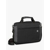 Wenger Incline 16 Laptop Slim Briefcase With Tablet Pocket, Black