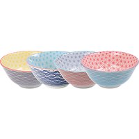 Tokyo Design Studio 15cm Colour Bowls, Set Of 4