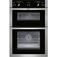 Neff U16E74N5GB Built-In Double Oven, Stainless Steel
