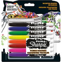 Sharpie Fabric Markers, Pack Of 8