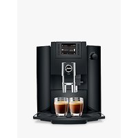 Jura Impressa E60 Bean-to-Cup Coffee Machine, Piano Black