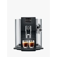 Jura E8 Bean-to-Cup Automatic Coffee Machine, Chrome