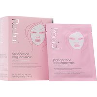 Rodial Pink Diamond Lifting Face Mask, 8 X 20g