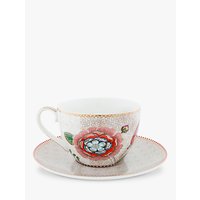 PiP Studio Spring To Life Cup And Saucer, Cream