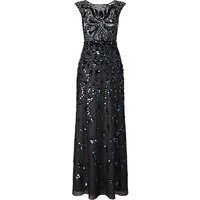 Phase Eight Collection 8 Betsy Sequinned Full Length Dress, Petrol Blue