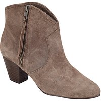 Ash Jess Stacked Heel Ankle Boot