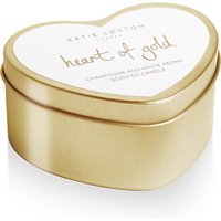Katie Loxton 'Heart Of Gold' White Peony And English Rose Scented Candle