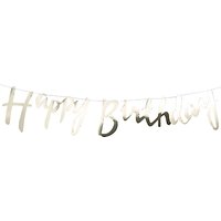 Ginger Ray Pick And Mix Happy Birthday Foil Banner