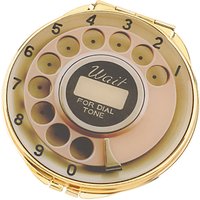 Kate Spade New York Telephone Compact Mirror, Gold/ Pink