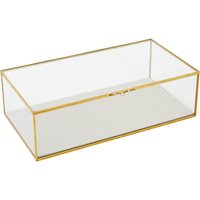 West Elm Glass Shadow Rectangle Box, Large