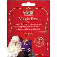 Portable North Pole Magic Gold Pass
