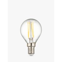 Calex 3.5W SES LED Filament Globe Bulb, Clear